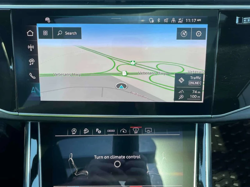 Audi Q8 * Technik * CARFAX * ДИСТРОНИК* BANG&OLUFSEN, снимка 15 - Автомобили и джипове - 53515140