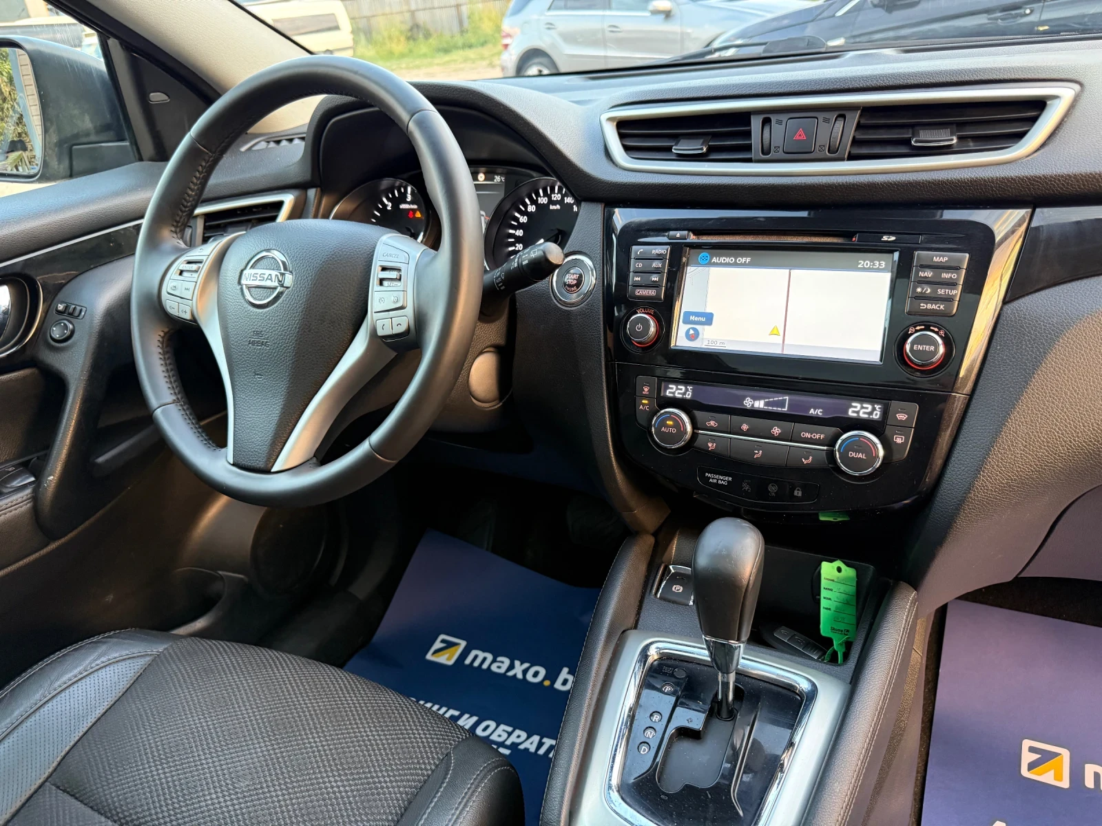 Nissan Qashqai Tekna | Auto | Panorama | 360 | Camera, снимка 13 - Автомобили и джипове - 55330799