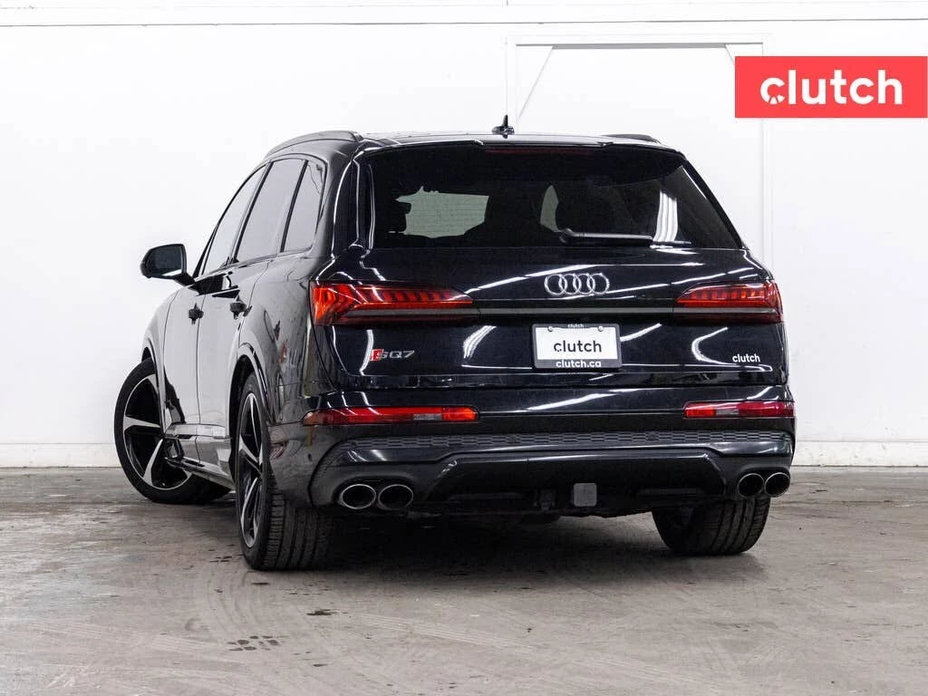 Audi SQ7 MATRIX* DISTRONIC* ПАНОРАМА* ОБДУХВАНЕ* 360* , снимка 4 - Автомобили и джипове - 55512944