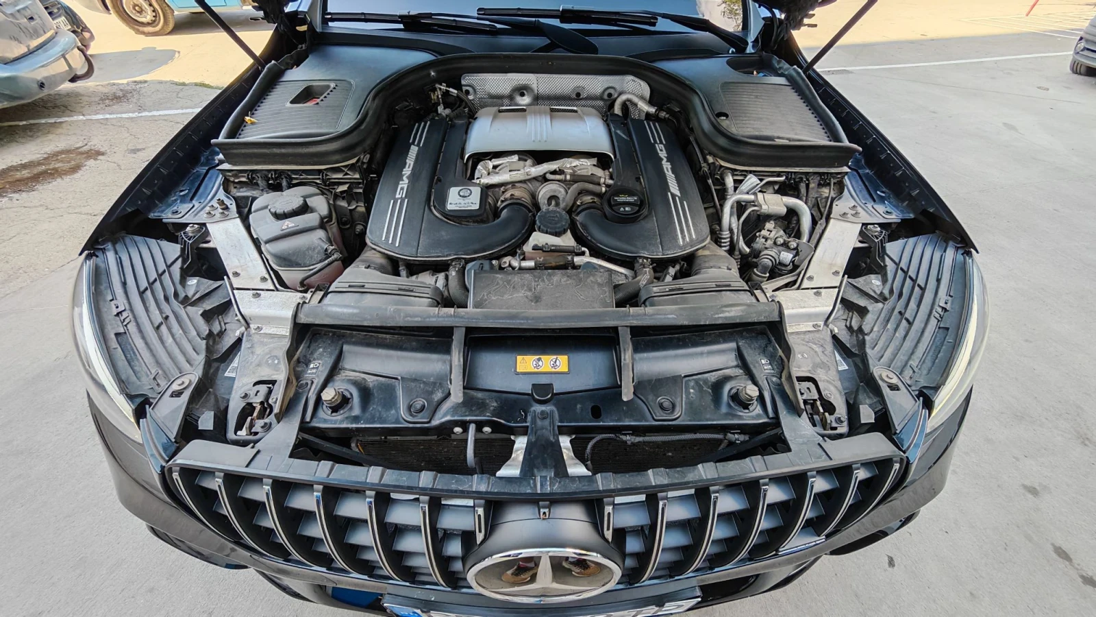 Mercedes-Benz GLC 63 AMG S ceramic 73000km, снимка 16 - Автомобили и джипове - 55644472