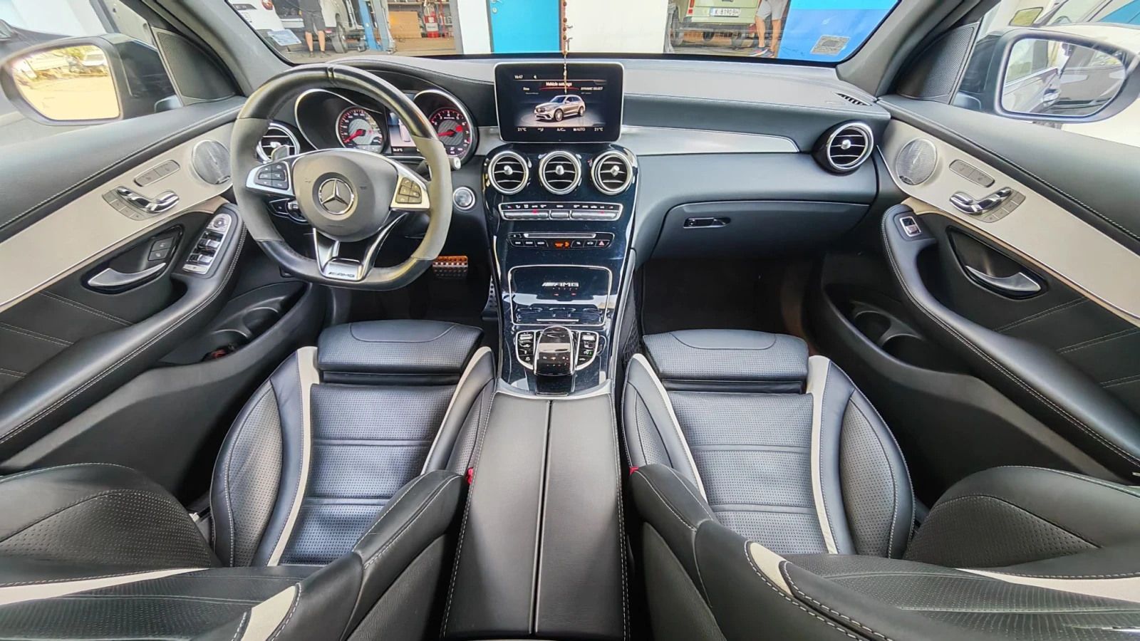 Mercedes-Benz GLC 63 AMG S ceramic 73000km, снимка 14 - Автомобили и джипове - 55644472
