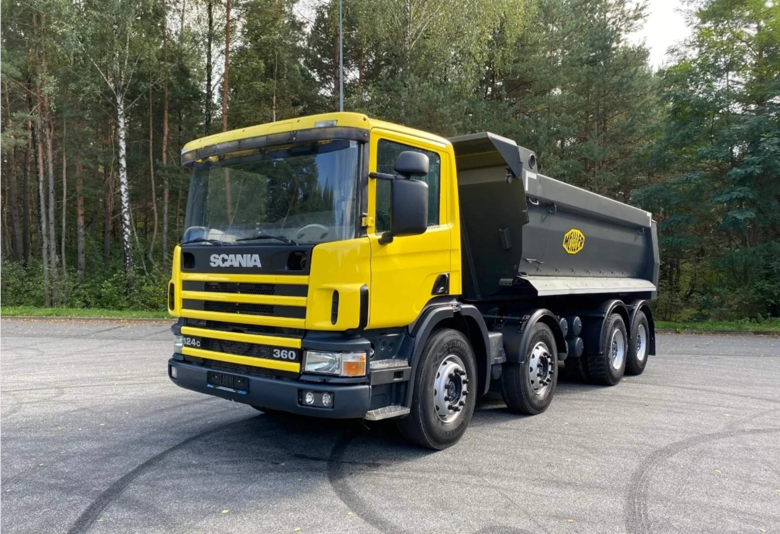 Scania P P124c 360 MEILLER | Mobile.bg   1
