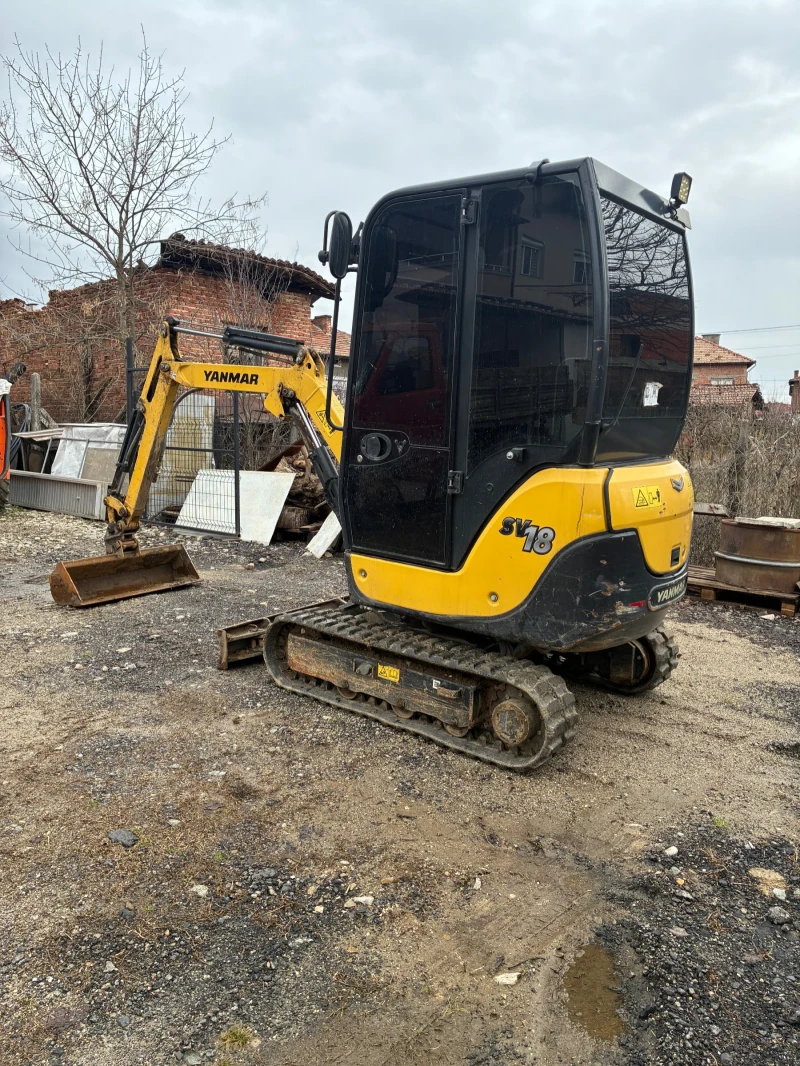 Багер Yanmar SV18, снимка 2 - Индустриална техника - 53283950