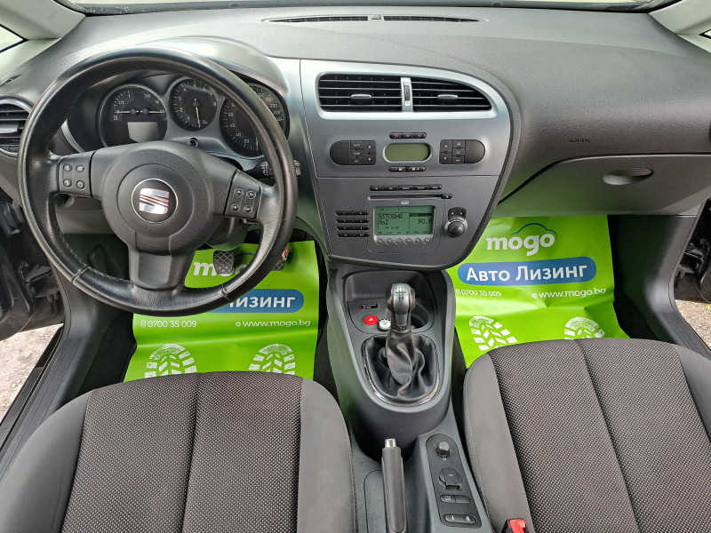 Seat Leon 1.6i + ГАЗ!*175 000км*Като нова, снимка 9 - Автомобили и джипове - 42973287