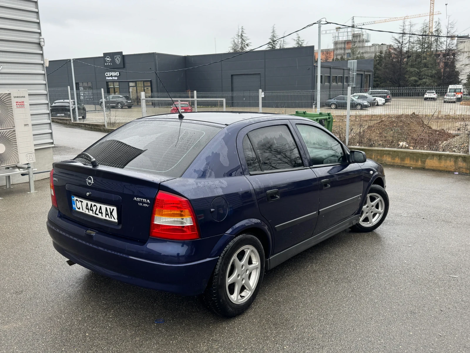 Opel Astra 1.6i Газов Инж Реални км - изображение 4