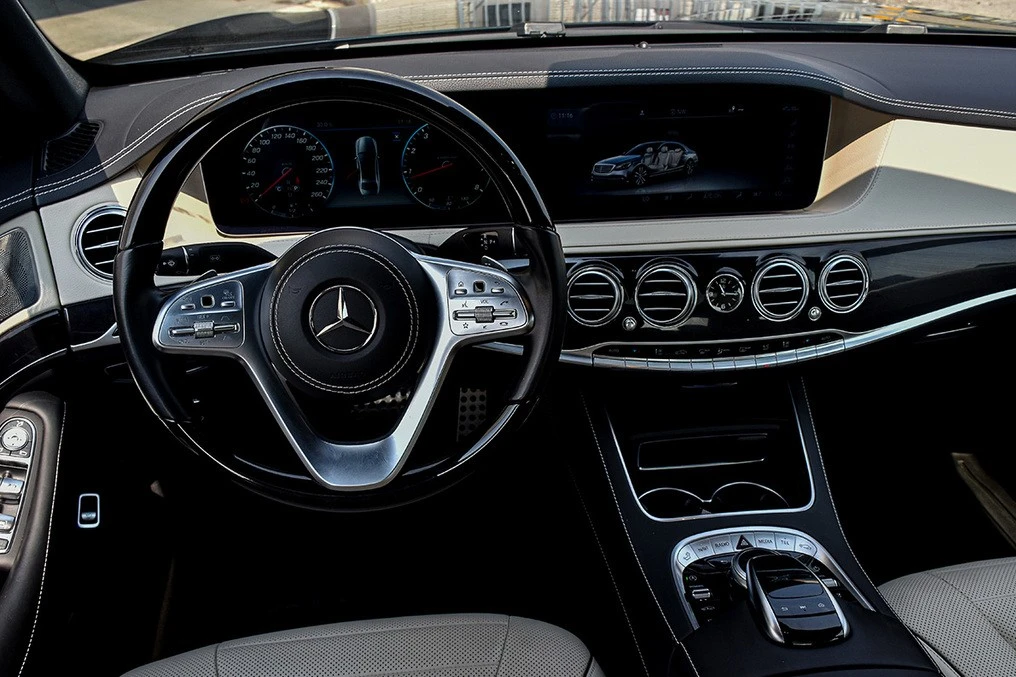 Mercedes-Benz S 560 AMG Line * Фиксирана цена до БГ * CARFAX * , снимка 9 - Автомобили и джипове - 54125227