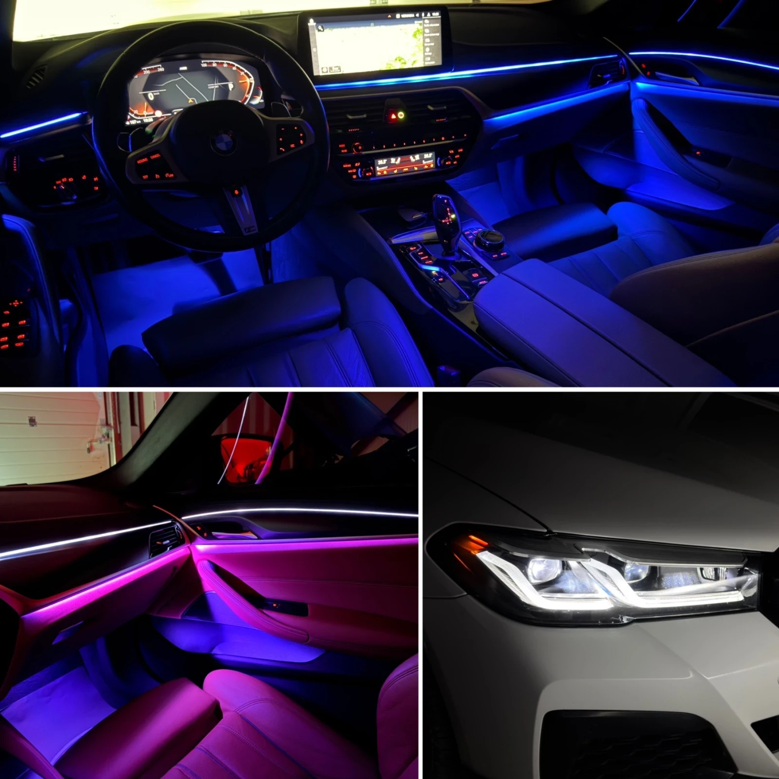 BMW 540 2022/ M PERFORMANCE/ B58/ xDrive/ 3xTV/ 360 CAM, снимка 15 - Автомобили и джипове - 54151280