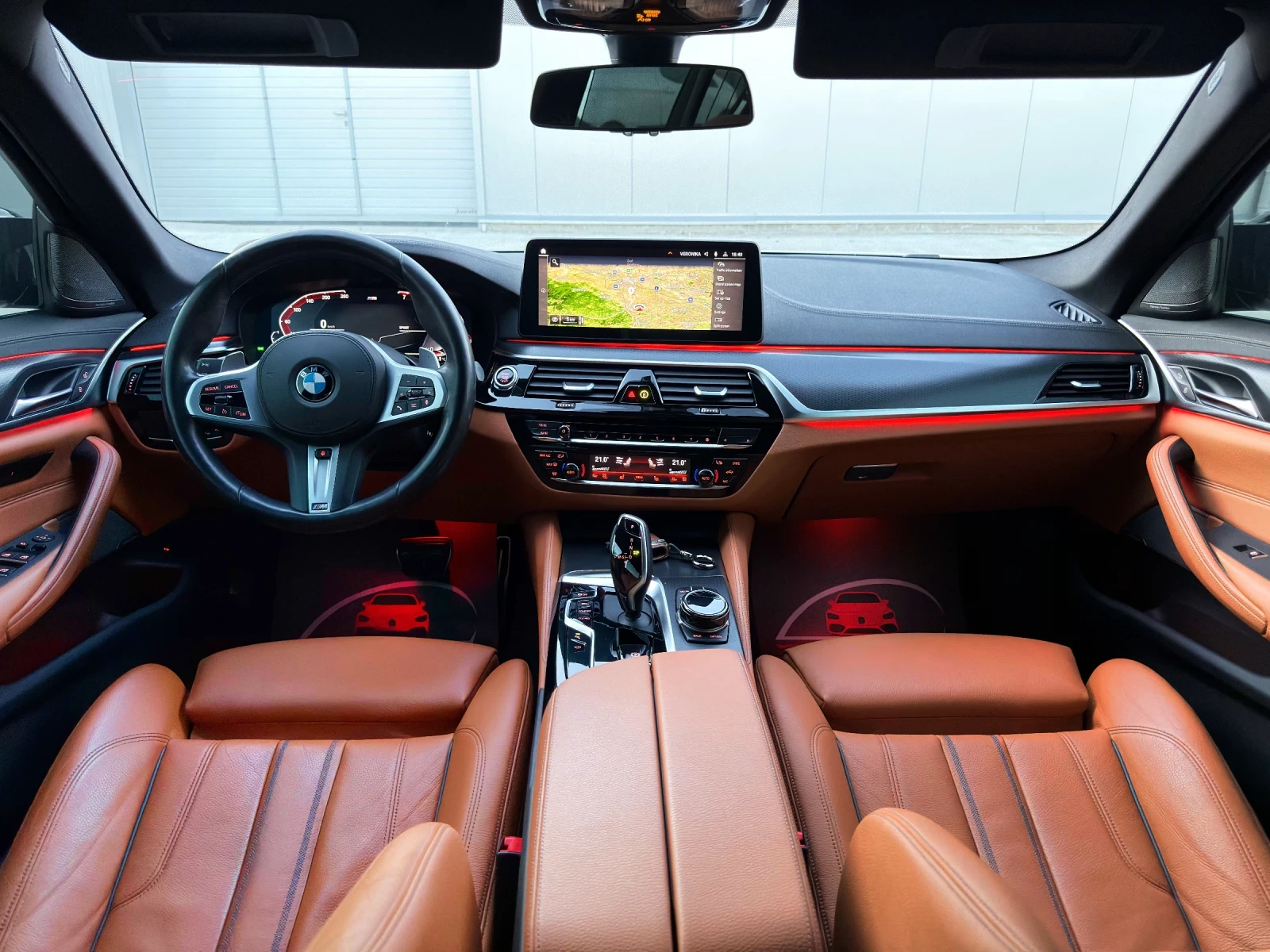 BMW 540 2022/ M PERFORMANCE/ B58/ xDrive/ 3xTV/ 360 CAM, снимка 9 - Автомобили и джипове - 54151280