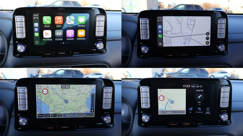 Hyundai Kona 39.2KWh, 88700KM, BLUE-DRIVE, KRELL, KEYLESS, снимка 14 - Автомобили и джипове - 52929339