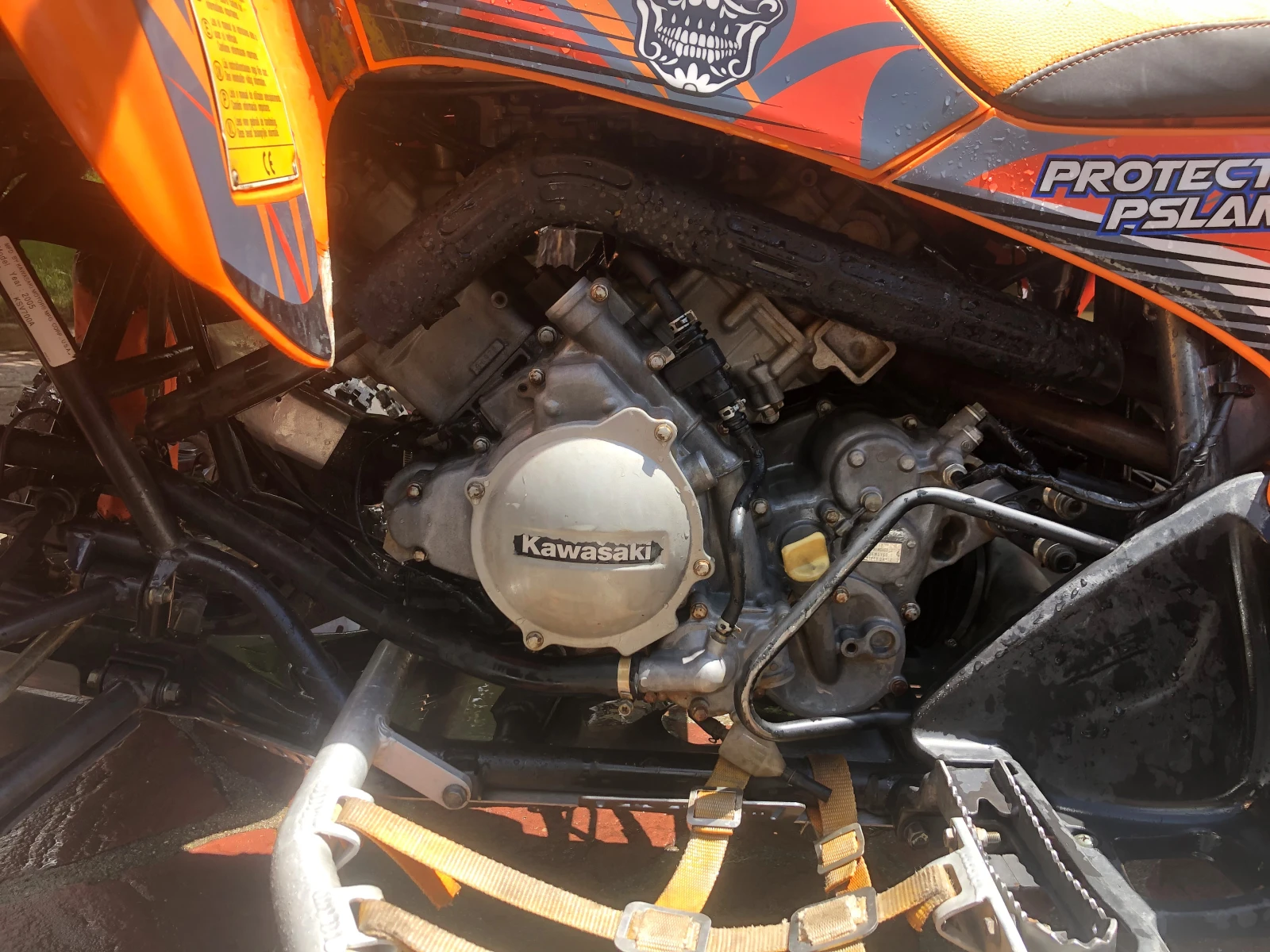 Kawasaki Kfx, снимка 5 - Мотоциклети и мототехника - 55212105
