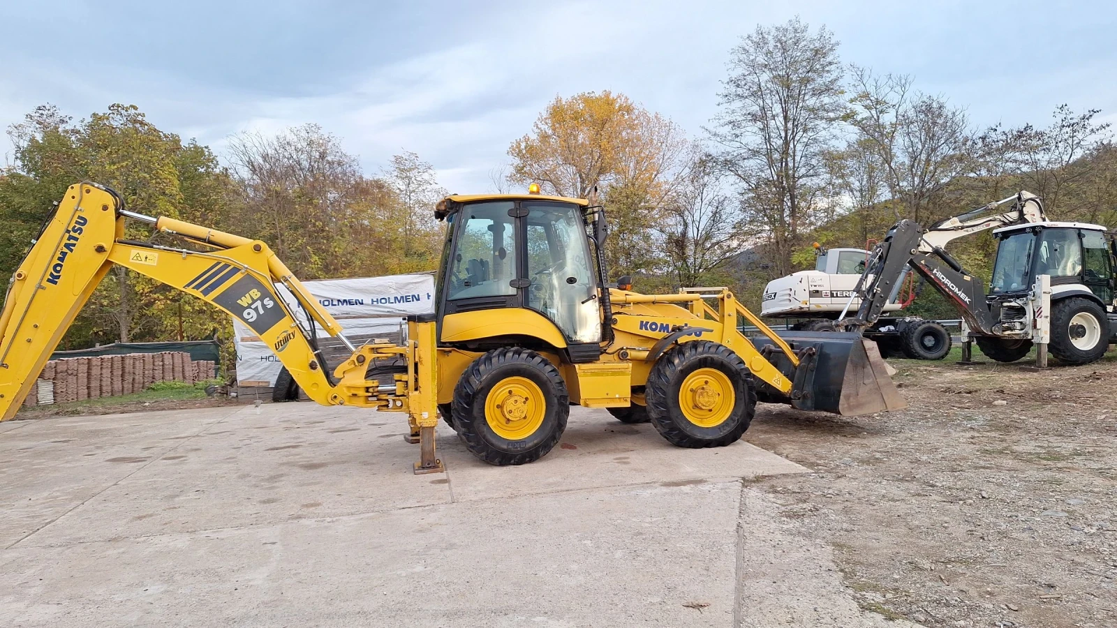 Багер Komatsu Kamatsu, снимка 1