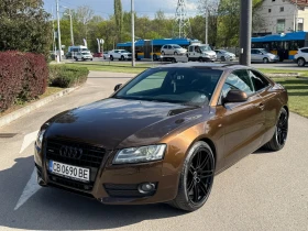 Audi A5 3.2 FSI 4x4 20-ЦОЛА S-LINE РЕАЛНИ КИЛОМЕТРИ РЪЧКА, снимка 1
