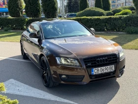 Audi A5 3.2 FSI 4x4 20-ЦОЛА S-LINE РЕАЛНИ КИЛОМЕТРИ РЪЧКА, снимка 3