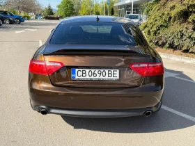 Audi A5 3.2 FSI 4x4 20-ЦОЛА S-LINE РЕАЛНИ КИЛОМЕТРИ РЪЧКА, снимка 6
