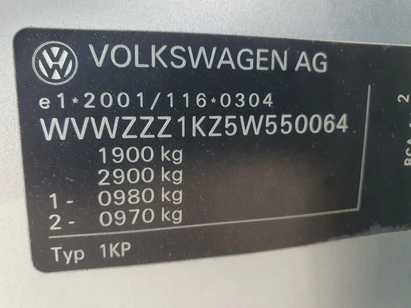 VW Golf Plus 1, 4 benzin 80 hp, снимка 9 - Автомобили и джипове - 47043596