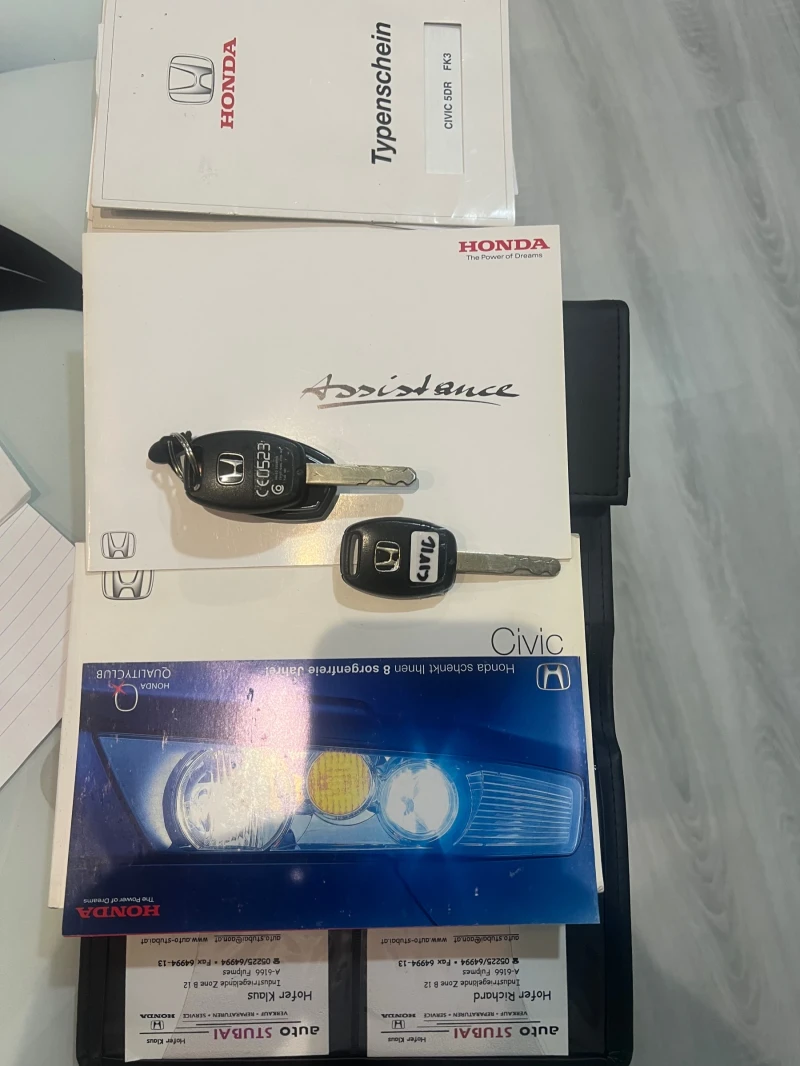 Honda Civic 2.2 i-CTDI, снимка 12 - Автомобили и джипове - 53293153