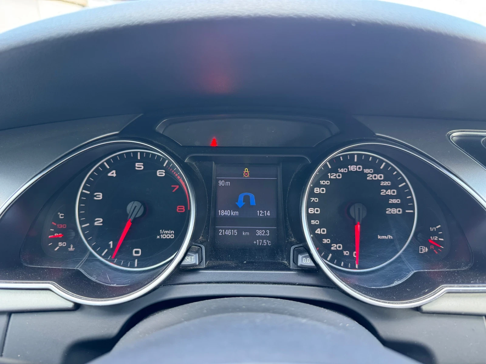 Audi A5 3.2 FSI 4x4 20-ЦОЛА S-LINE РЕАЛНИ КИЛОМЕТРИ РЪЧКА, снимка 13 - Автомобили и джипове - 54444688