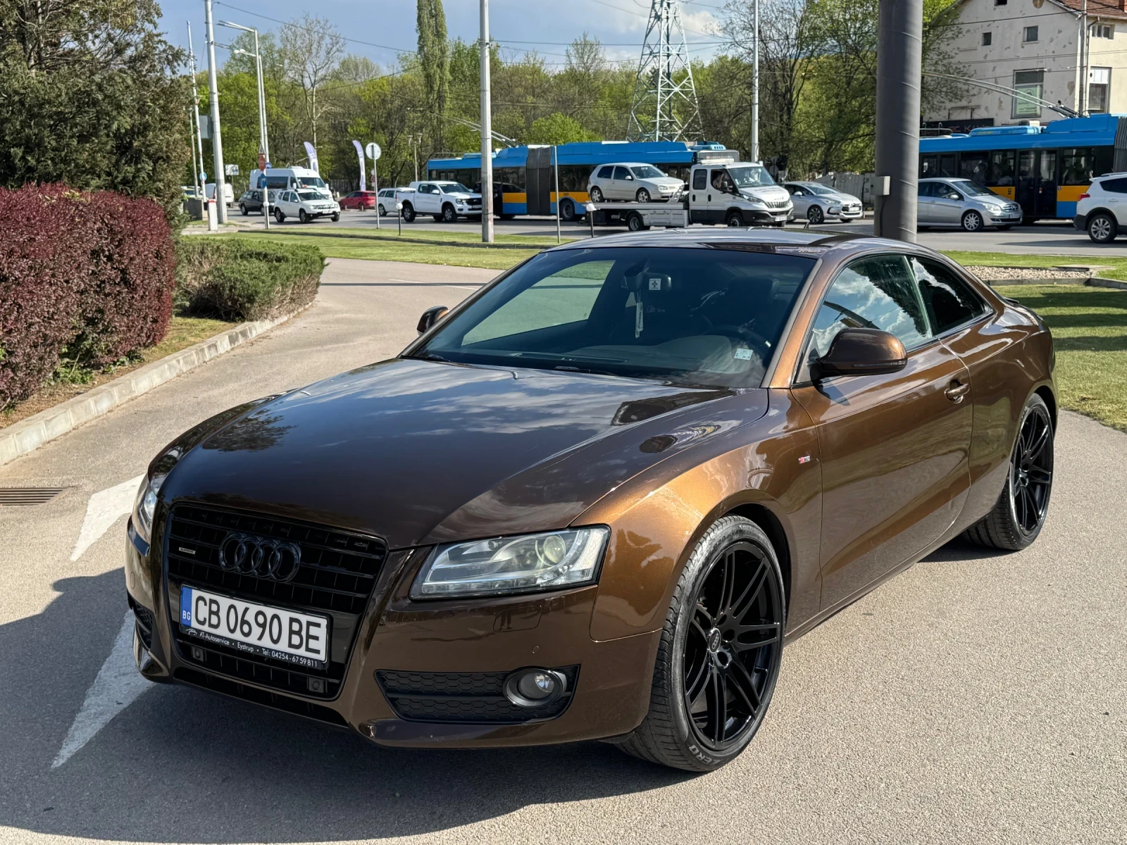 Audi A5 3.2 FSI 4x4 20-ЦОЛА S-LINE РЕАЛНИ КИЛОМЕТРИ РЪЧКА, снимка 1 - Автомобили и джипове - 54444688