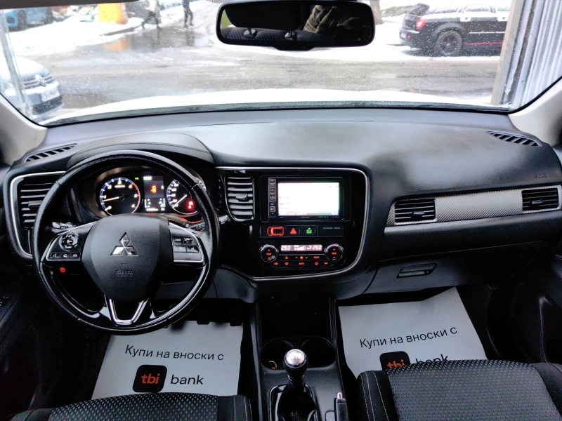 Mitsubishi Outlander 2.2DI-D-150к.с Instyle+ 4WD 140х.км серв.книжка, снимка 8 - Автомобили и джипове - 53028358