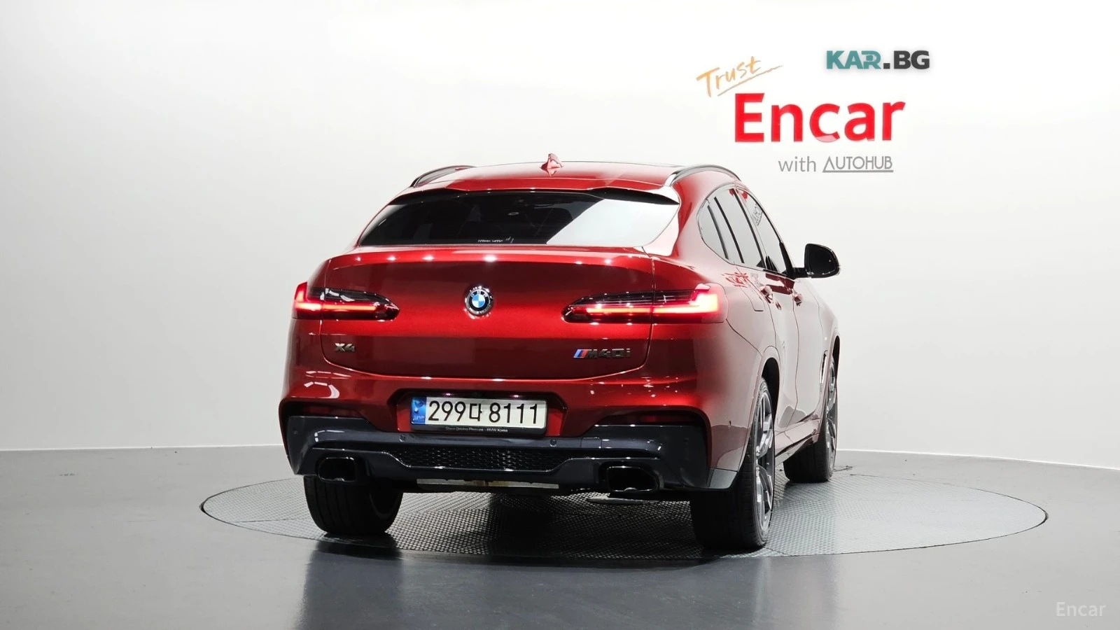 BMW X4 M40i* XDRIVE* DISTRONIC* 360* HUD* ОБДУХ* , снимка 4 - Автомобили и джипове - 55296062