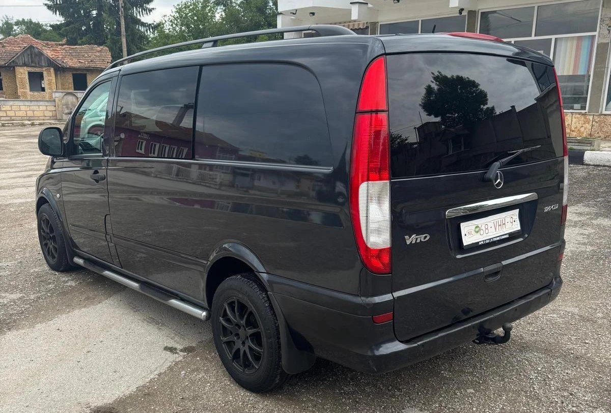 Mercedes-Benz Vito 120 3.0CDI 204кс АВТОМАТ КЛИМАТРОНИК ДЪЛГА БАЗА!!, снимка 5 - Бусове и автобуси - 54629627