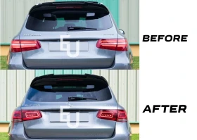 ����� �� �������� �� LED ������� Mercedes GLC X253  ��� ��������