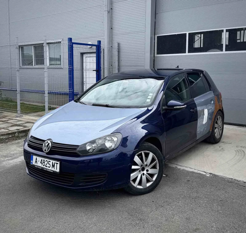 VW Golf 140кс 2.0 TDI DSG HighLine Navi Avtomat, снимка 1 - Автомобили и джипове - 49324271