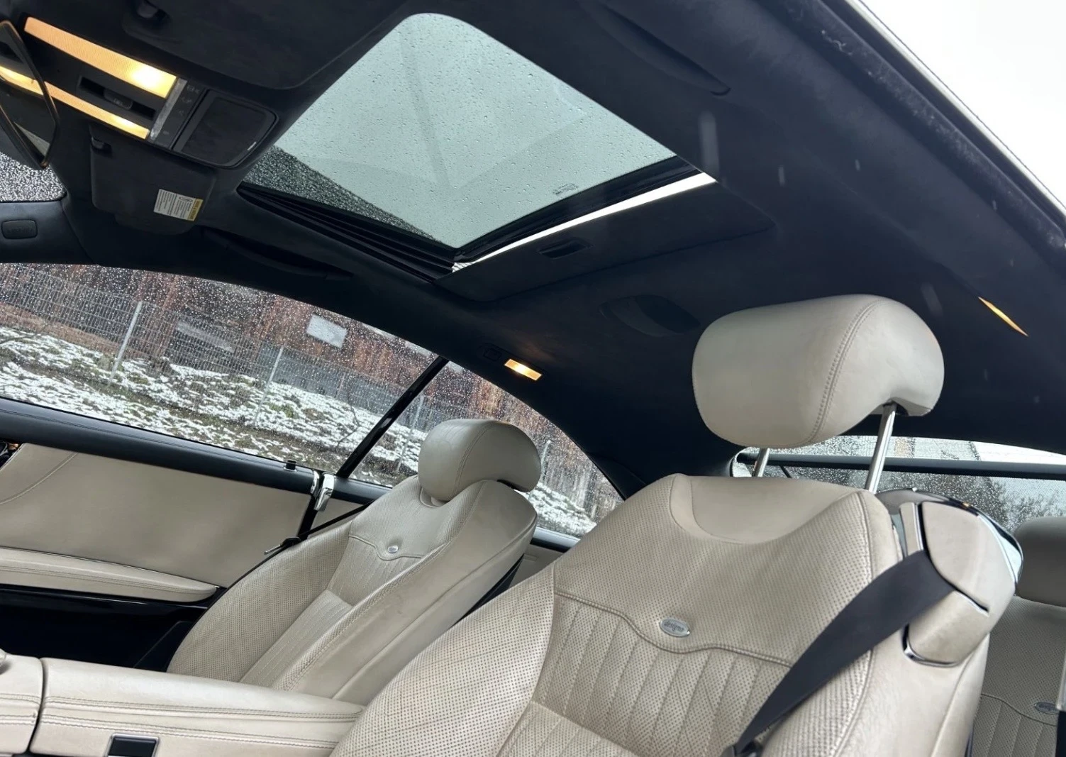 Mercedes-Benz CL 500 Designo бял салон, снимка 14 - Автомобили и джипове - 55092989
