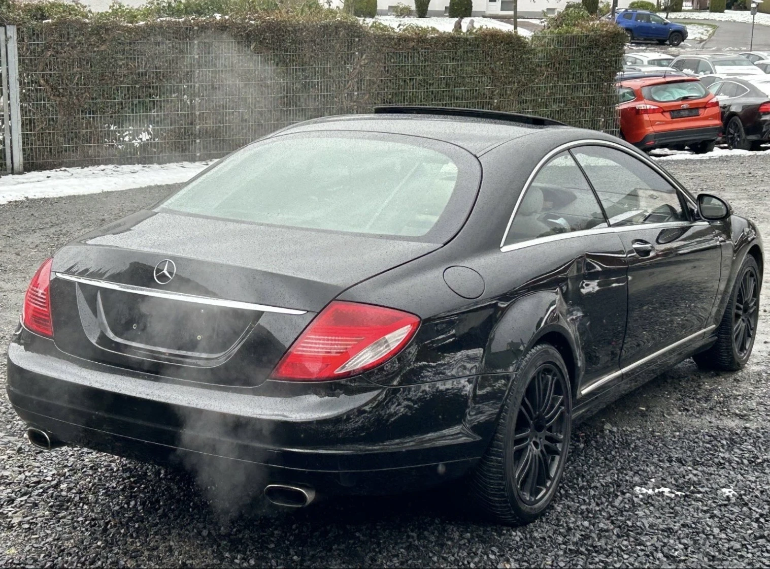 Mercedes-Benz CL 500 Designo бял салон, снимка 2 - Автомобили и джипове - 55092989
