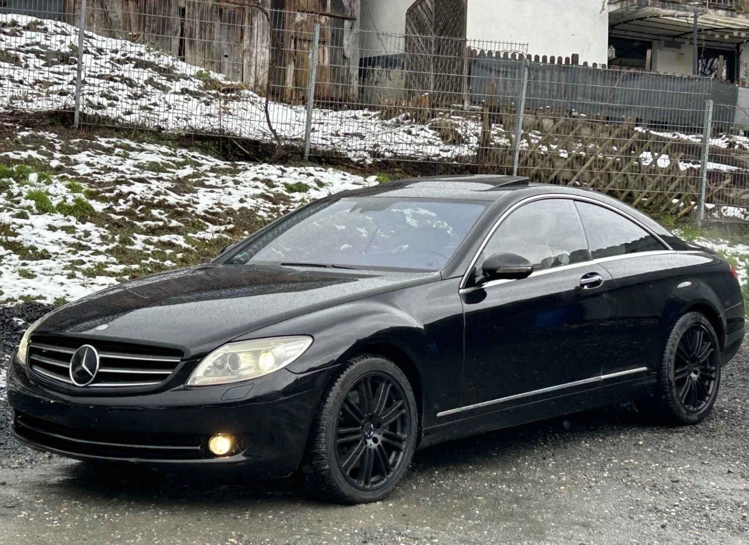 Mercedes-Benz CL 500 Designo бял салон, снимка 3 - Автомобили и джипове - 55092989