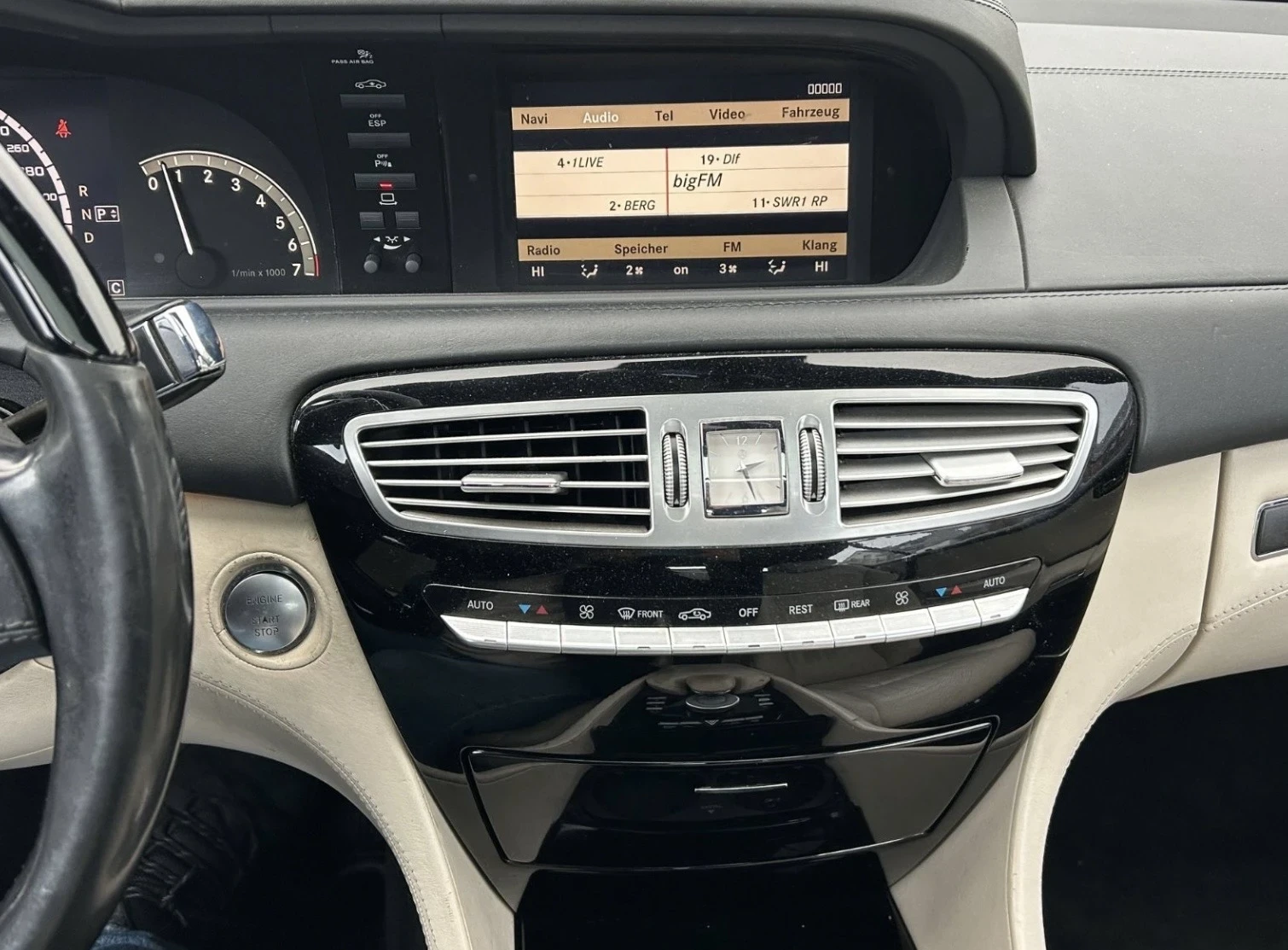 Mercedes-Benz CL 500 Designo бял салон, снимка 11 - Автомобили и джипове - 55092989