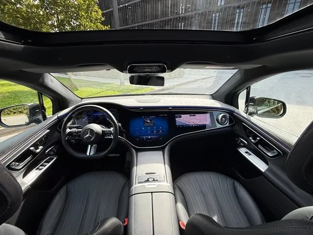 Mercedes-Benz EQE 500 SUV 4-MATIC AMG HYPERSCREEN BURMESTER PANO, снимка 4 - Автомобили и джипове - 56184033