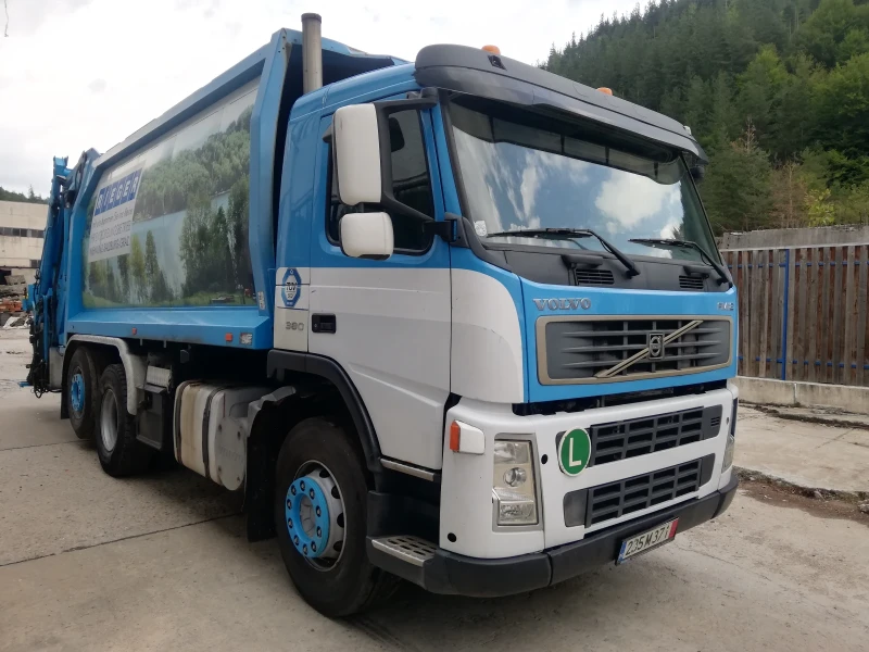 Volvo Fm FM380 EU3 6x2 автомат - Сметосъбирач, снимка 3 - Камиони - 48004430