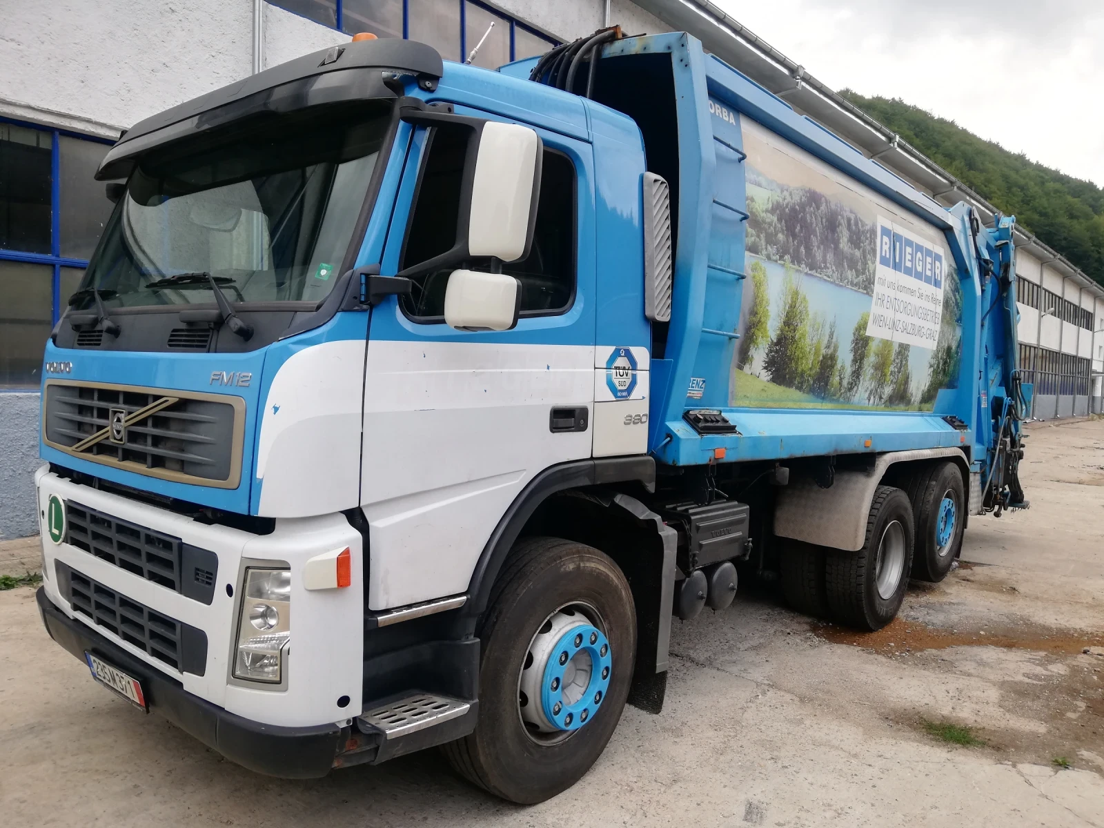 Volvo Fm FM380 EU3 6x2 автомат - Сметосъбирач - изображение 2