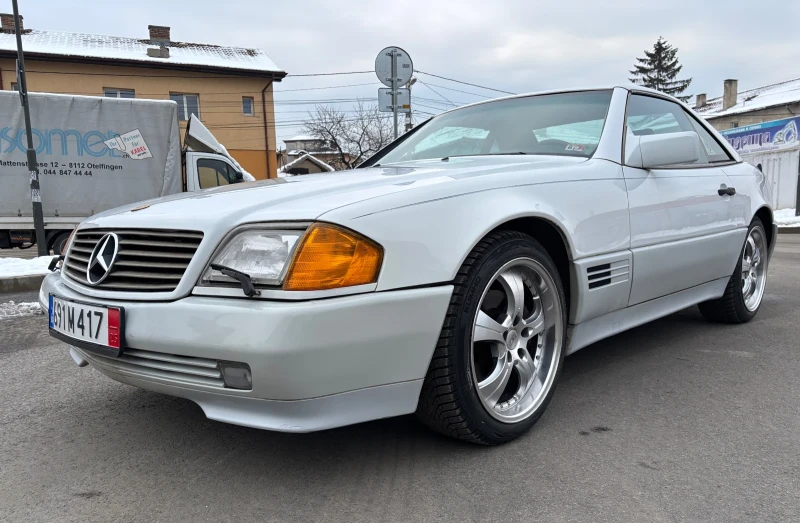 Mercedes-Benz SL 500 V8 * 98500km * Без удари * Без Ръжда * ОБСЛУЖЕН * , снимка 5 - Автомобили и джипове - 49308409