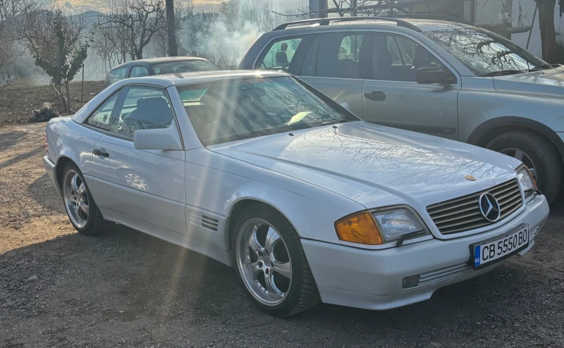 Mercedes-Benz SL 500 V8 * 98500km * Без удари * Без Ръжда * ОБСЛУЖЕН * , снимка 2 - Автомобили и джипове - 49308409