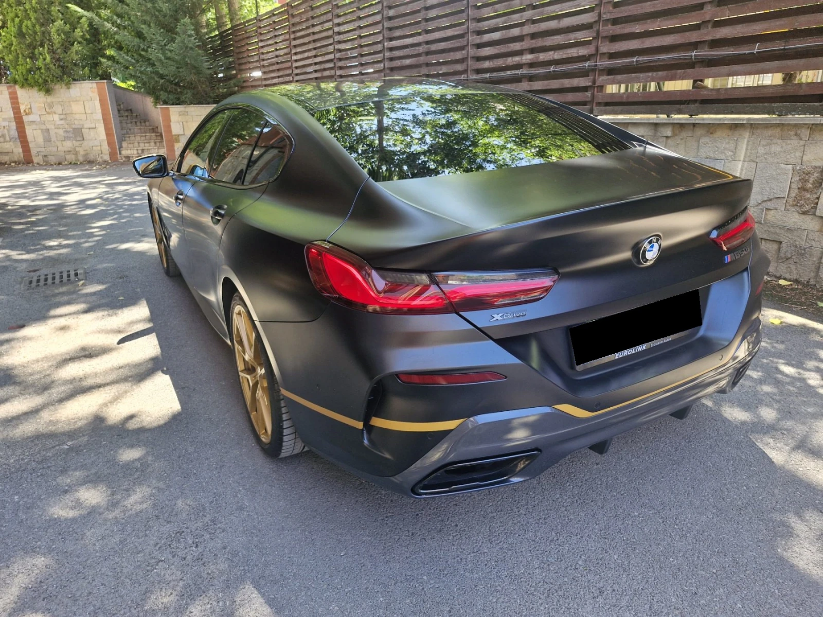 BMW 850 M850i xDrive Gran Coupe B&W Карбон GoldenTunder, снимка 3 - Автомобили и джипове - 54112890