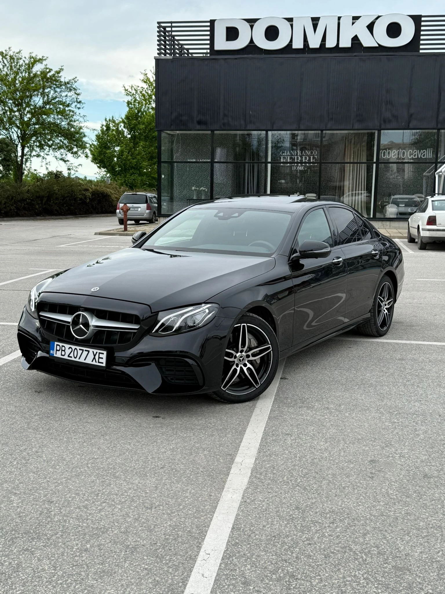 Mercedes-Benz E 450 /AMG Packet/360 Камера/Реални КМ/Burmester/Шибедах