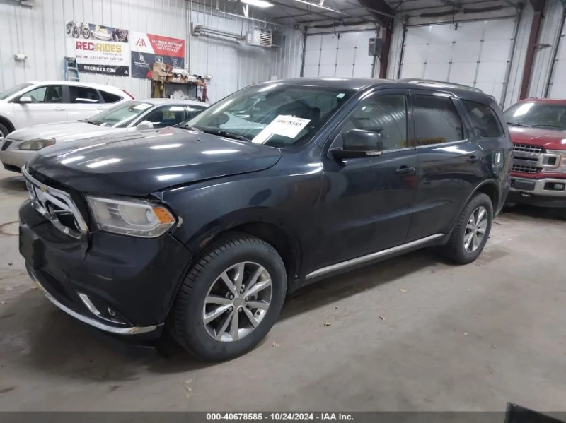 Dodge Durango Limited 4x4 СТАВА НА ГАЗ 8ZF , снимка 2 - Автомобили и джипове - 48321549