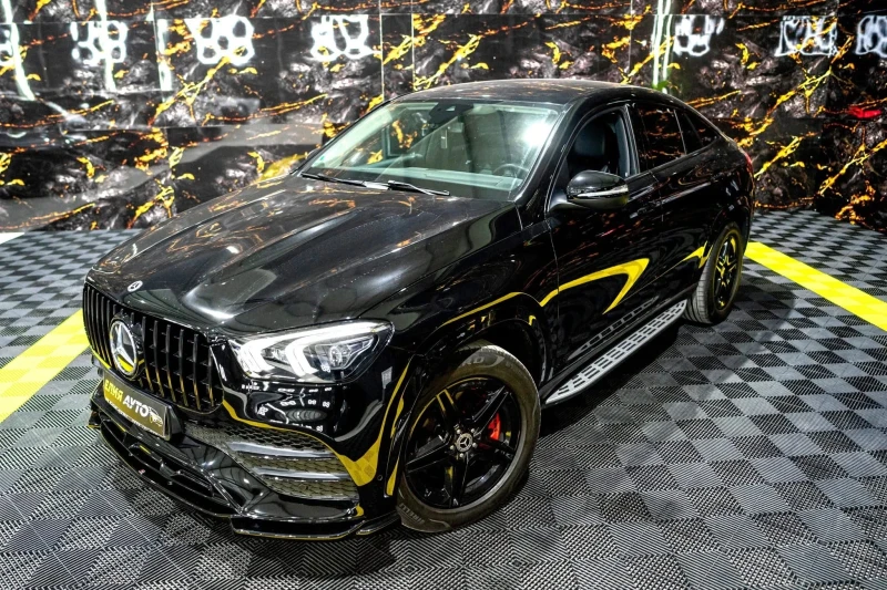 Mercedes-Benz GLE 350 D COUPE 4 MATIC FULL AMG BLACK LINE ЛИЗИНГ 100%, снимка 5 - Автомобили и джипове - 52529761