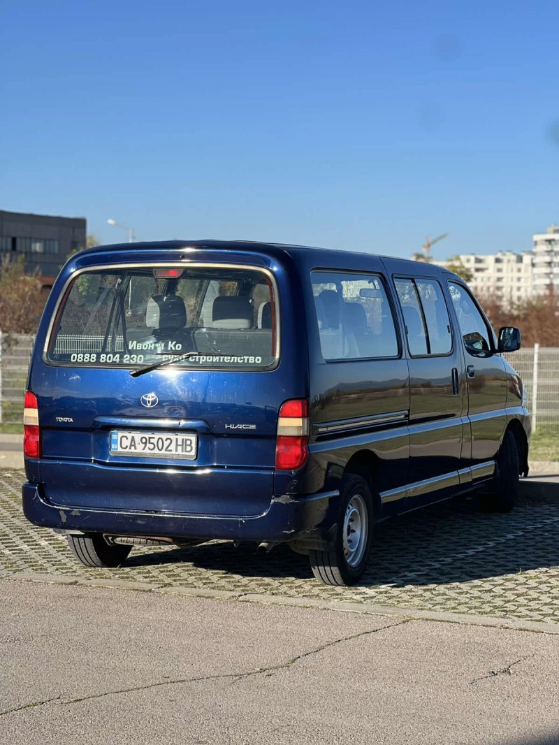 Toyota Hiace, снимка 4 - Бусове и автобуси - 52599147