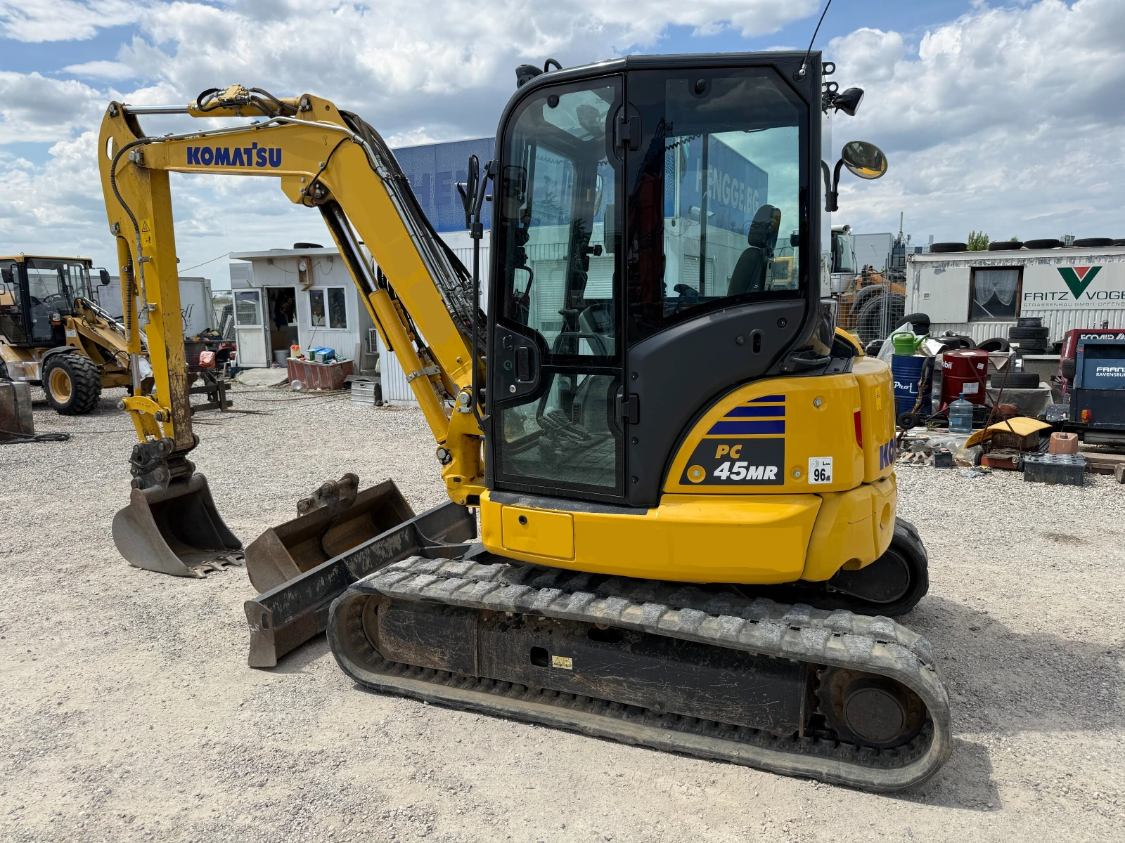 Багер Komatsu PC45 MR-5, снимка 4 - Индустриална техника - 54740206