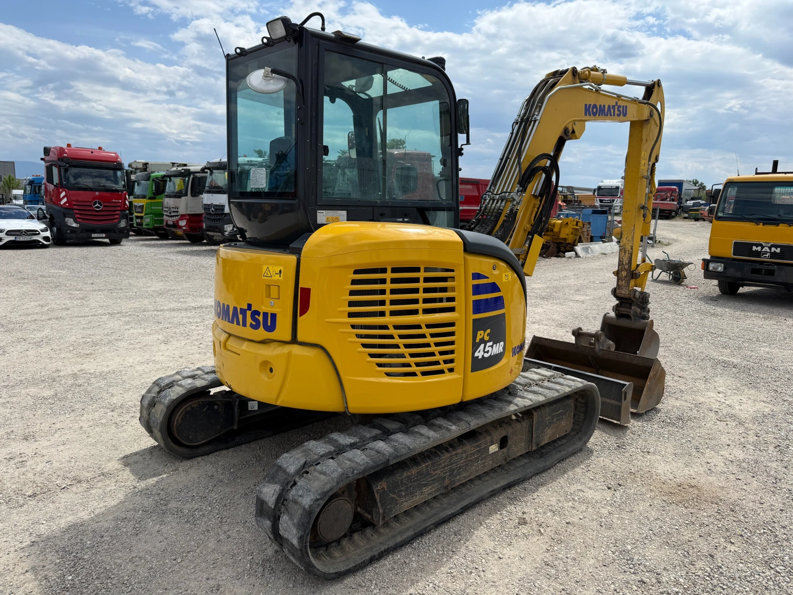 Багер Komatsu PC45 MR-5, снимка 6 - Индустриална техника - 54740206