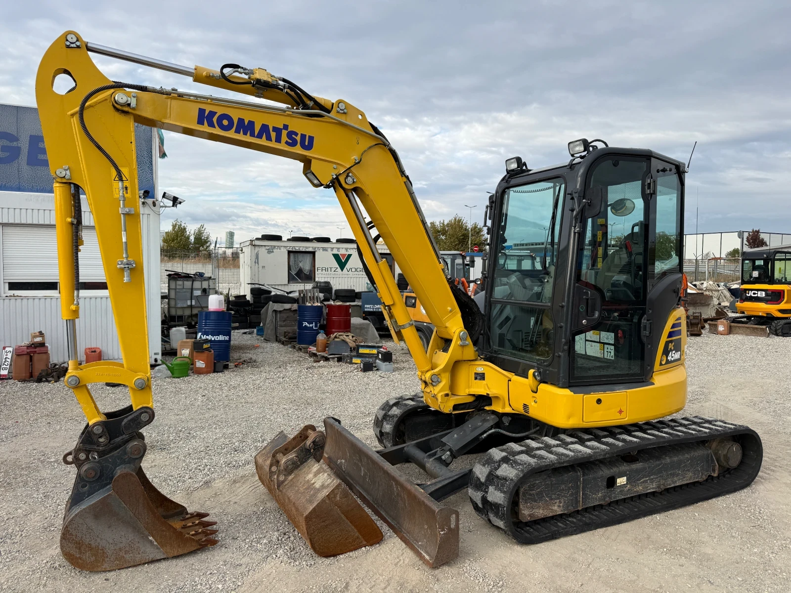 Багер Komatsu PC45 MR-5 НОВИ ВЕРИГИ