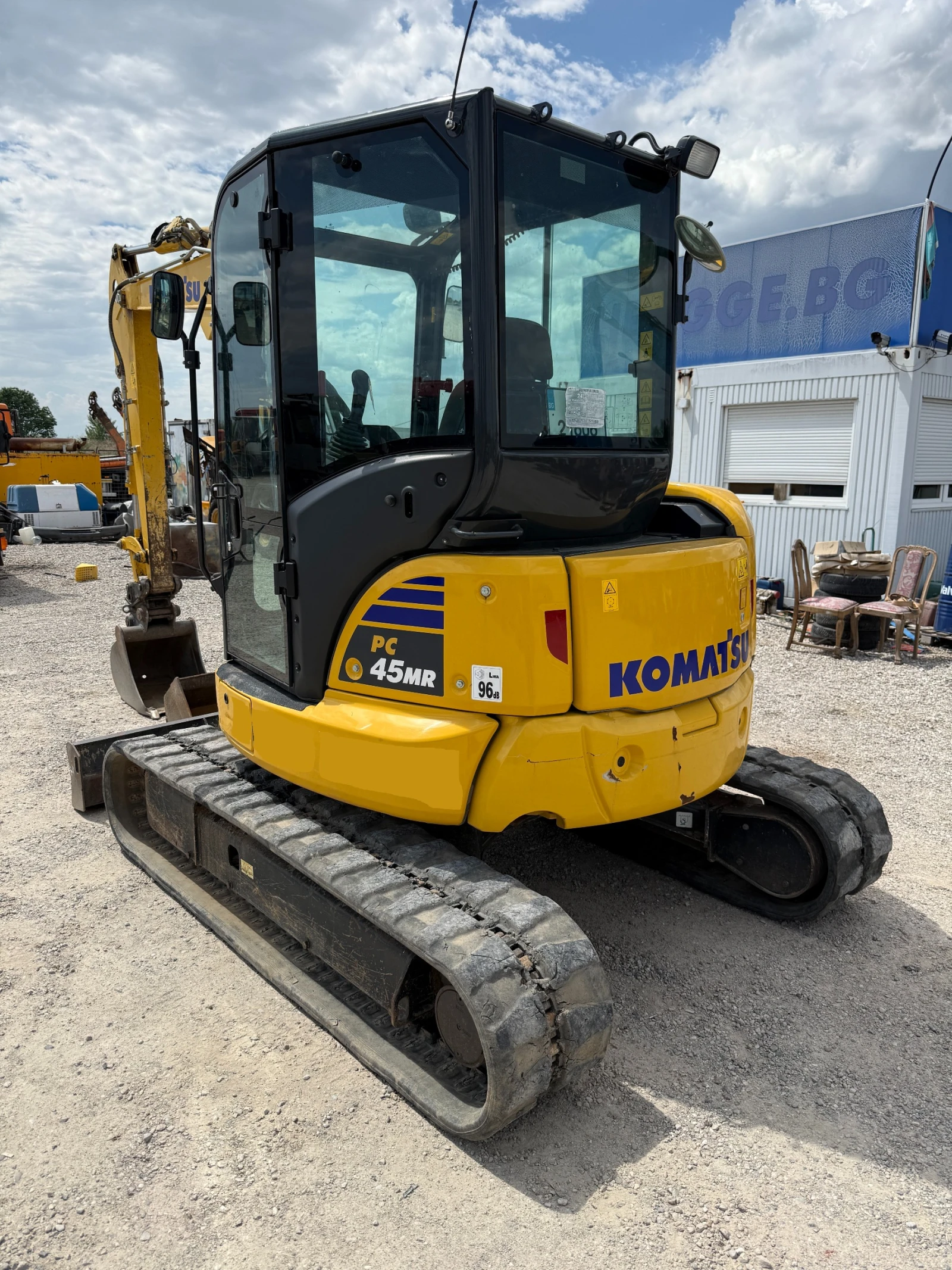 Багер Komatsu PC45 MR-5, снимка 5 - Индустриална техника - 54740206