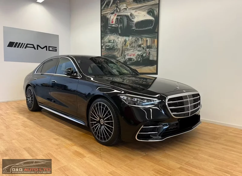 Mercedes-Benz S 580 AMG-LINE/510HP/PANO/HUD/BURM/MASSAGE/MEMO/360/278g, снимка 2 - Автомобили и джипове - 51614829
