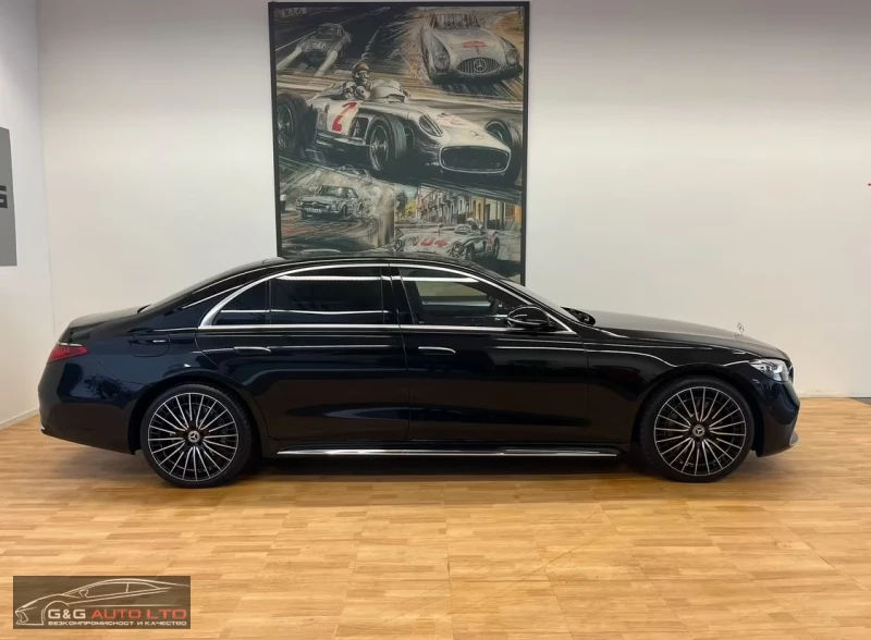 Mercedes-Benz S 580 AMG-LINE/510HP/PANO/HUD/BURM/MASSAGE/MEMO/360/278g, снимка 3 - Автомобили и джипове - 51614829