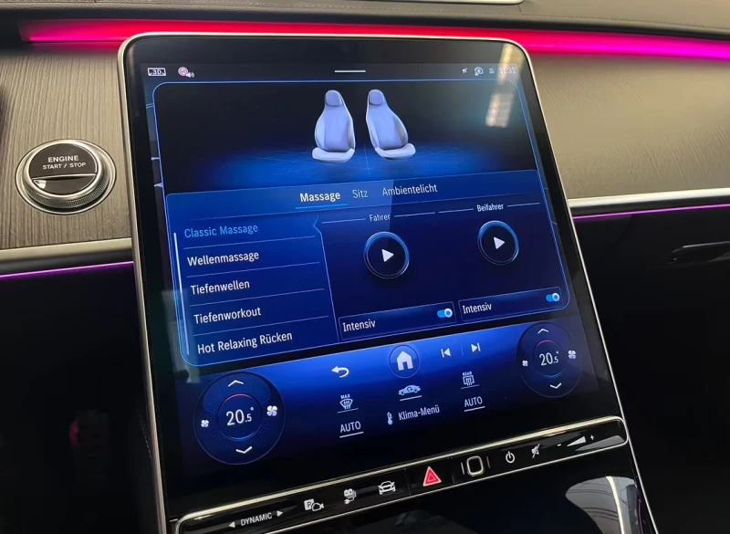 Mercedes-Benz S 580 AMG-LINE/510HP/PANO/HUD/BURM/MASSAGE/MEMO/360/278g, снимка 7 - Автомобили и джипове - 51614829