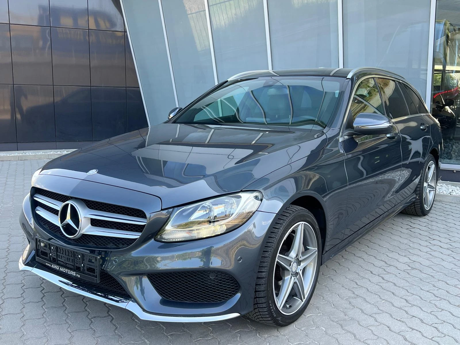 Mercedes-Benz C 180 AMG Автоматик Кожа Нави ПЕРФЕКТЕН - изображение 2
