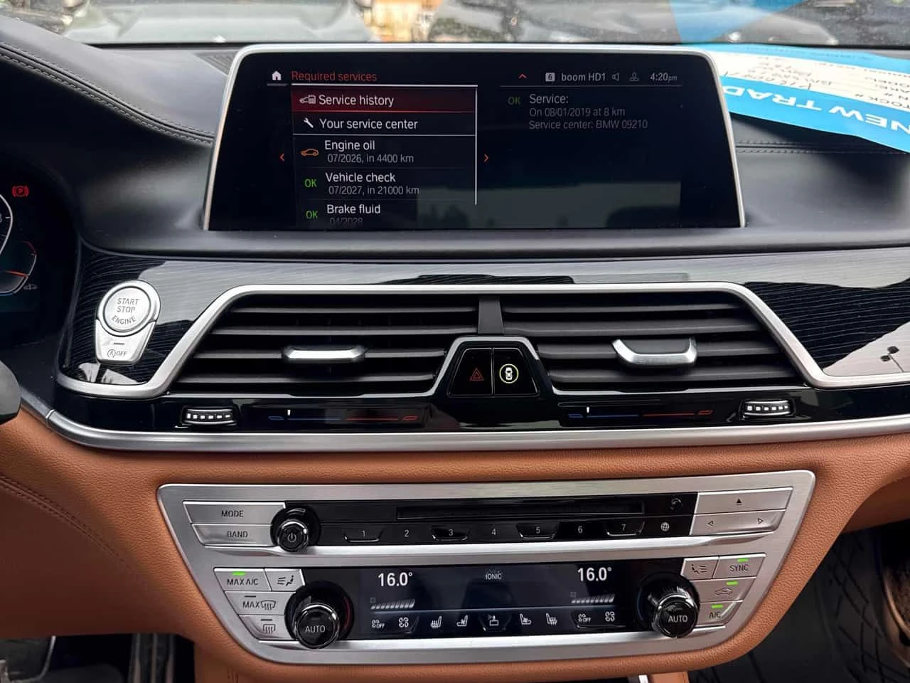 BMW 750 i xDrive | CARFAX | АВТОКРЕДИТ БЕЗ ПЪРВОНАЧАЛНА , снимка 9 - Автомобили и джипове - 55419990